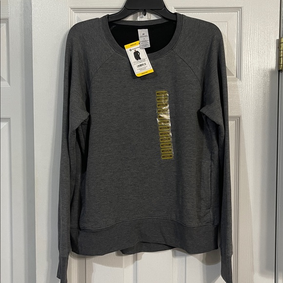 Gray Women's Sweatshirt Size Medium - Picture 1 of 3
